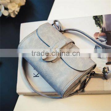 Korean Fashion Single Shoulder pu Leather Crocodile Lady Women's Shopping Hand Bag photo-5
