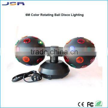 Dual Direction Rotating Disco Ball DJ Lights