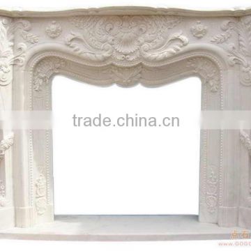 italian stone fireplaces mantel