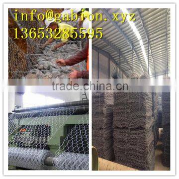 80x60 Hexagonal Gabion Basket_river protection/gabion