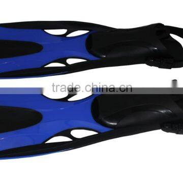 Scuba Diving Fin With Adjust Strap And Quick Release Buckles open heels diving fins