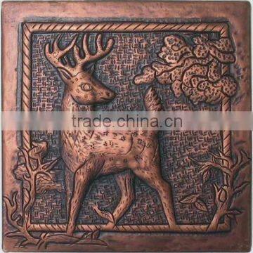 copper backsplash tiles