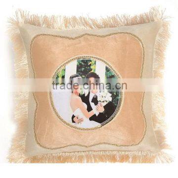 blank sublimation round shape disposable pillow case