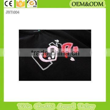 New 100%cotton T-shirt LOVE Imager t Shirt Winter Children's T-shirt White Long Sleeve Tee Kid Printed t Shirt photo-5