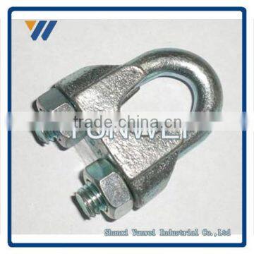 Indusco 25200161 Zinc Plated Cast Iron Base Malleable Clip, 3/16" Trade (Box of 2 Cast Wire Rope Clip Stainless Steel Precision