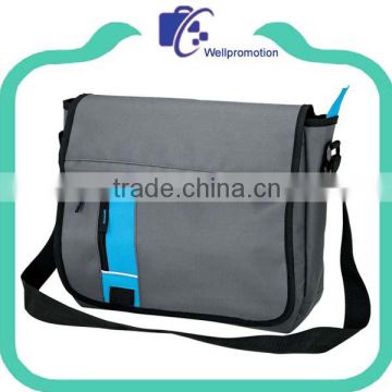 Laptop waterproof nylon men shoulder messenger bag