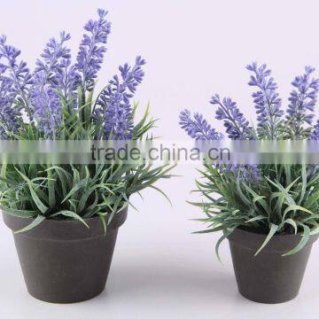 Artificial Flower Plastic Lavender Potted photo-4
