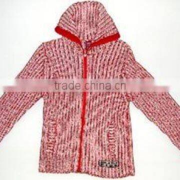 Ladies Knitted Hoodies