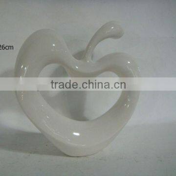 wedding decoration apple shape glass paperweight