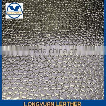 Leather Foil Metallic Leather Mirror Fabric photo-4