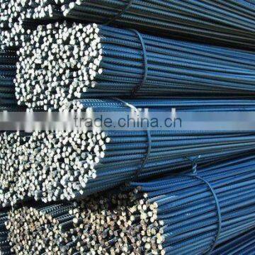 hot rolled high quality construction round ribbed bar stee;