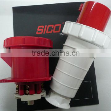 Industry Socket & plug/IP67 industrial plug socket 380v 32a