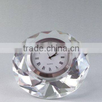 Diamond Crystal Clock For Wedding Giveaway Gifts