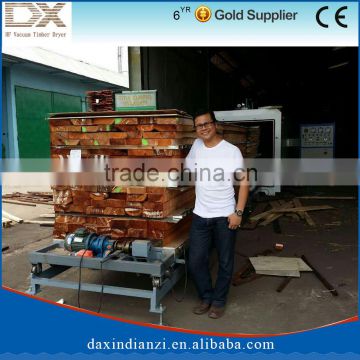 Professional manufacturer of 6m3 HF vacuum wood drying kiln for wood chips dryer in china