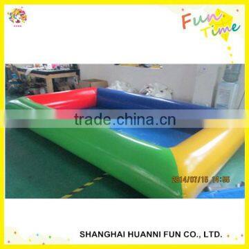 2015 China Best Quality Cheap Blue Inflatable Water Pool Square Swimming Pool for Water Balls for Kids Playing for Sale photo-2