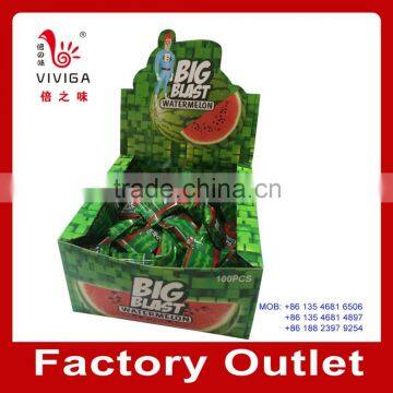 hot sale big blast watermelon fruit bubble gum