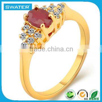 Alibaba China Supplier Dubai Gold Engagement Rings Gold Design For Girls