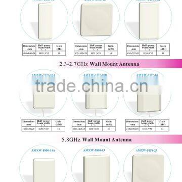 Outdoor Wifi Antenna 5725 - 5850 MHz Directional Wall Mount Flat Patch Panel Antenna 5.8GHZ Mobile Phone Wifi Antenna photo-6