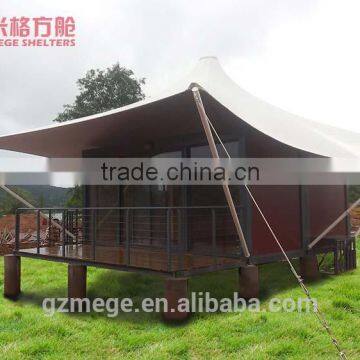 20ft modular house with roof tent