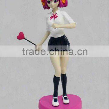 PVC human figure toy decoration