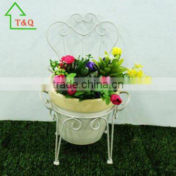 Tricycle With Patio Backyard Outdoor Metal Decor Plant Pots Wholesale