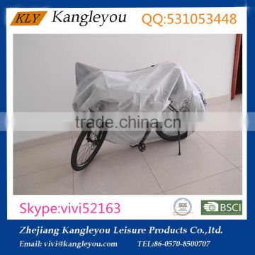 PE Material snowproof /waterproof bicycle cover