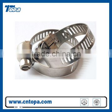 316 stainless steel small American Hose Clamp manufacturer