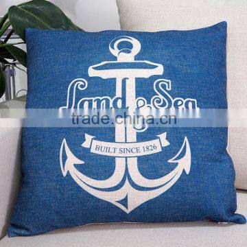 Home Decorative Throw Pillow Covers Custom Photo Printed Nautical Patterns Cushion photo-4