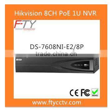 Hivision DS-7608NI-E2/8P Video Surveillance 8 Channel Smart Watch PoE NVR