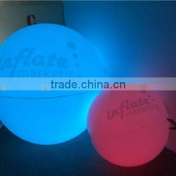 Stage decoration led party balloon,crowd surfing ball