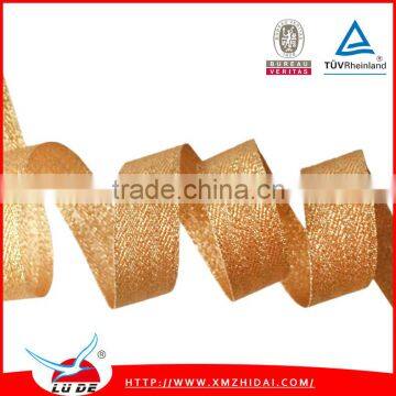 2015 Wholesale New Arrival Custom Glitter Metallic Ribbon
