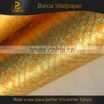 2015 cross gold metallic foil wallpaper