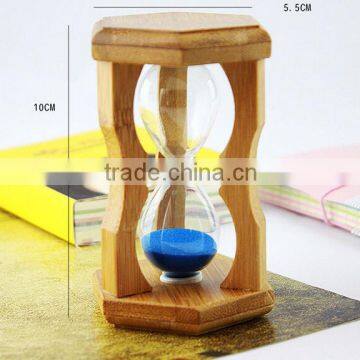 Cheap Handmade Mini Custom Logo Bamboo Hourglass photo-3