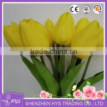 PU Beautiful Decoration Artificial Tulip Flower