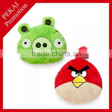 Red and green super soft bird toy