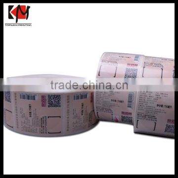 Custom Self Adhesive Paper Sticker Labels Printing Fancy Adhesive Label Sticker