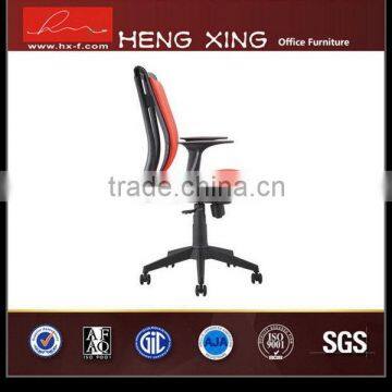  china newest linen fabric chair with tablet arm