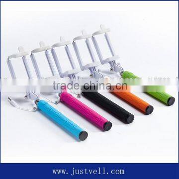 Cheap Light Portable Selfie Stick Monopod With Cable Mini Wholesale Pocket Selfie Stick photo-4