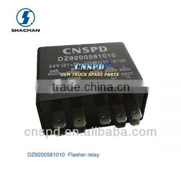 OEM parts 24v Flasher relay for SHACMAN TRUCK DZ9200581010