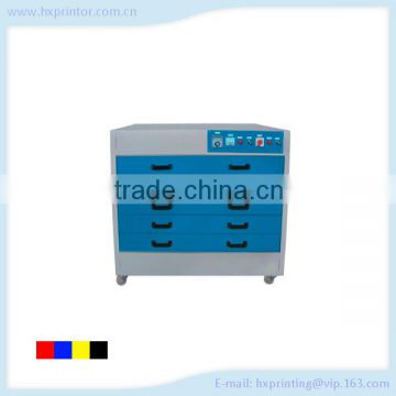 Screen printing drying cabinet