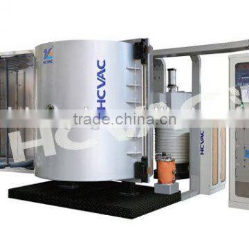 Decorative plastic pvd coating machine/vacuum metallized for plastic/double door metallizing vacuum coating machine