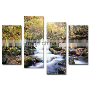 New design stream landscape canvas printing SHENZHEN