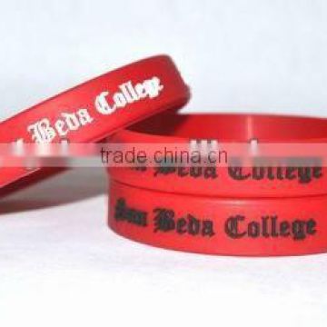 fashion colorful cheap custom silicone bracelets