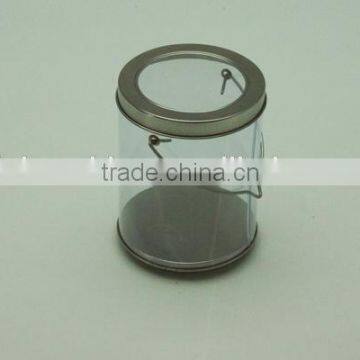 tin metal candy use plastic clear pails with handle