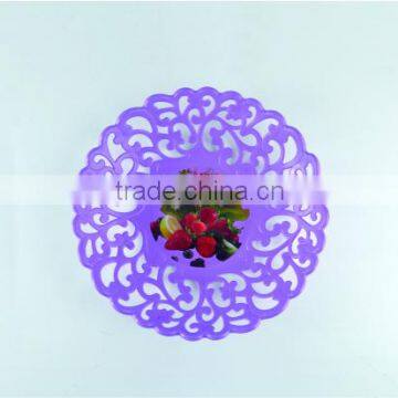 European style candy color Explosion models sold hollow out fruit tray