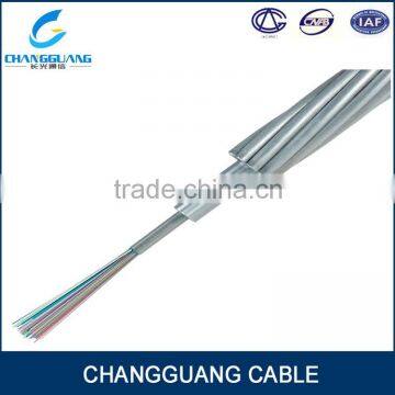 Long Span Stranded Stainless Steel Tube Aerial Power Fiber Optic Cable Price Opgw Cable photo-4