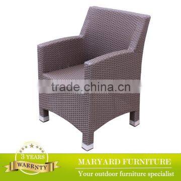 Aluminum wicker chair for your dining room