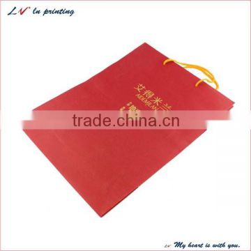 Custom colorful paper shopping bag/ promotional paper bags/ paper bag for gift wholesale