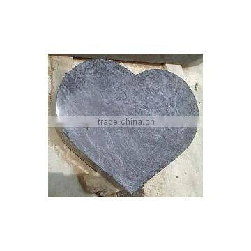 Heart Shape Marble Tombstone