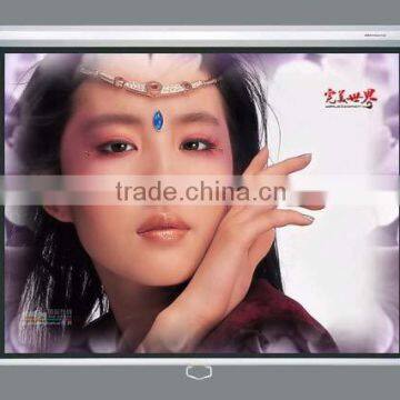 fabric manual projection screen